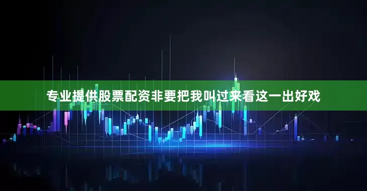 专业提供股票配资非要把我叫过来看这一出好戏