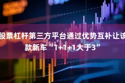 股票杠杆第三方平台通过优势互补让该款新车“1+1+1大于3”